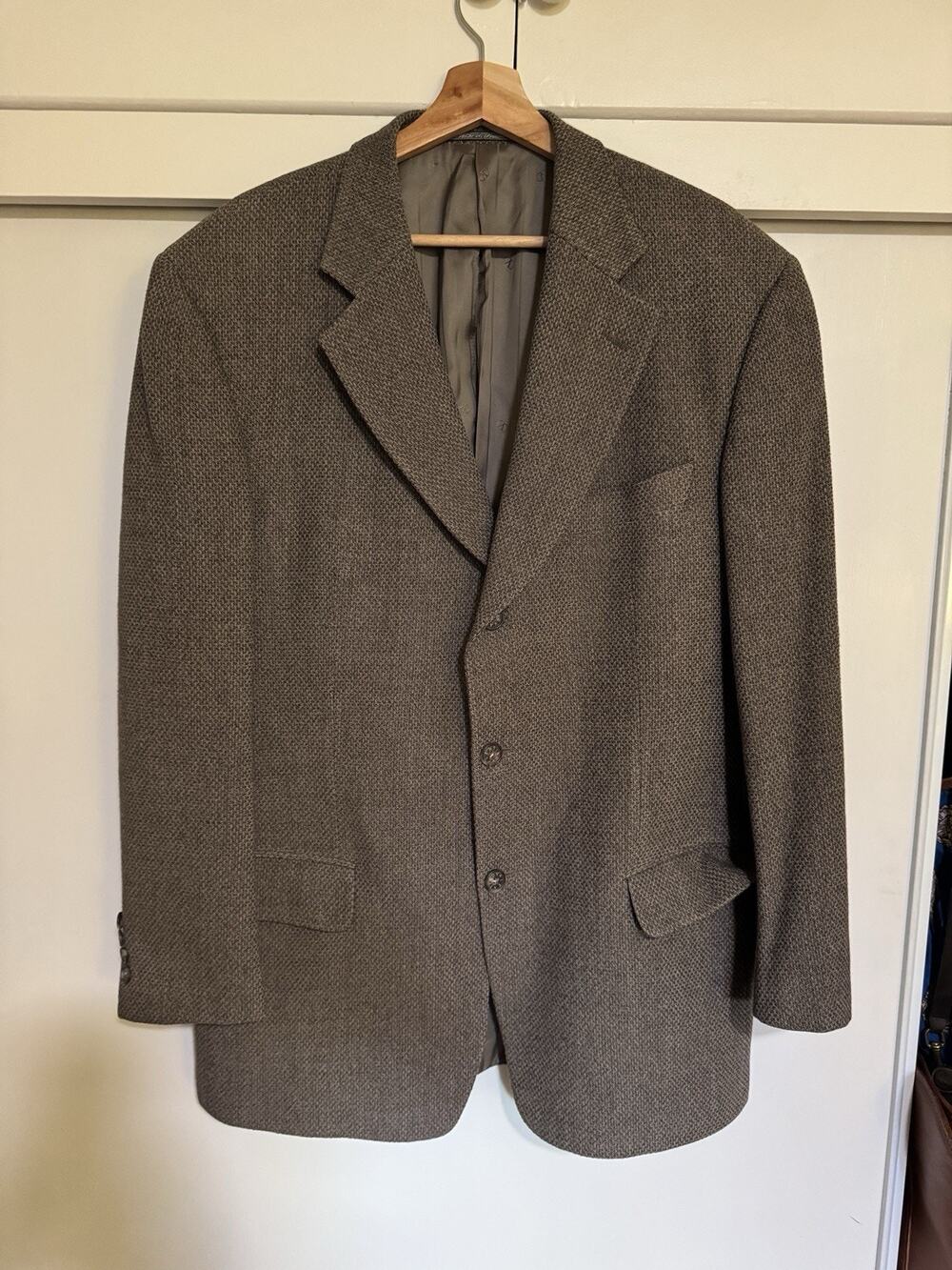 Vintage Valentino Wool Sport Coat - Tagged EU 56 / US 46 Blazer